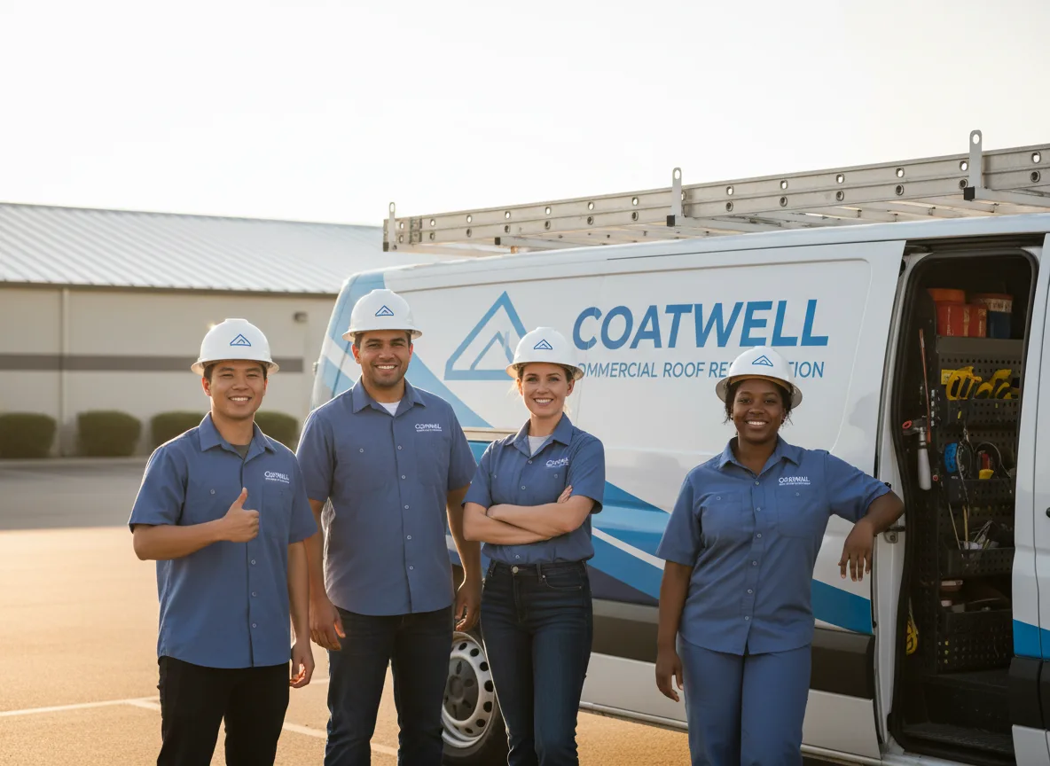 Commercial roof coating company in Ransom, KS